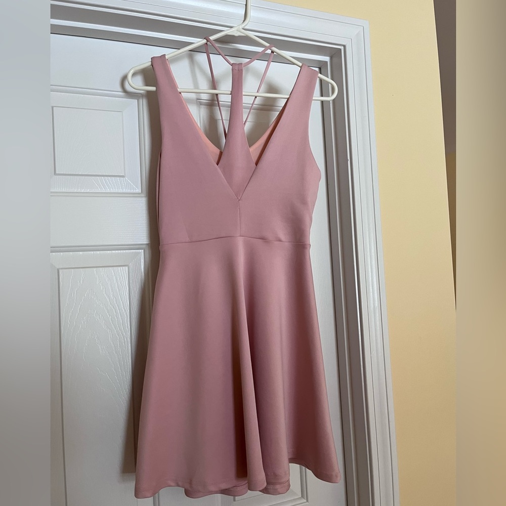 Baby pink ballerina dress